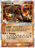 Regirock EX 98/101 - Holo Rare